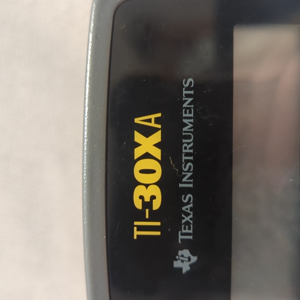 Texas Instruments TI-30XA calculator - Picture 2 of 3